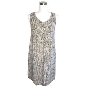 VINTAGE 90s Motherhood Black Dark Floral Babydoll Mini Dress Size S Maternity